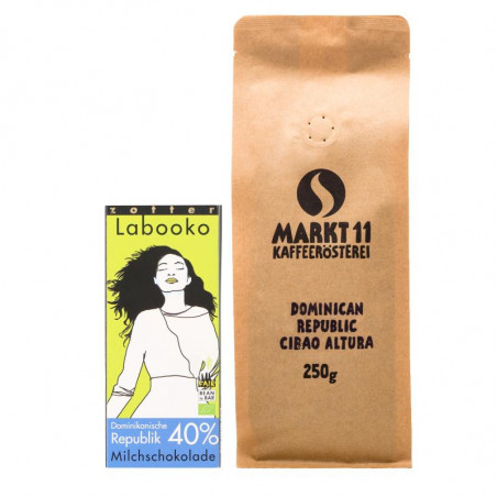 Zotter DomRep + 250g Kaffee - Kaffee Shop Markt 11